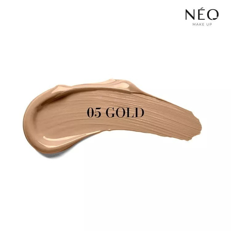Neo Makeup Intense Serum SPF 30 Satin Foundation Nr 05 Gold dla każdego Rodzaju Skóry 30ml
