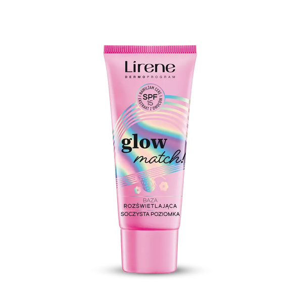 Lirene Glow Match! Illuminating Base SPF15 Juicy Strawberry 30ml