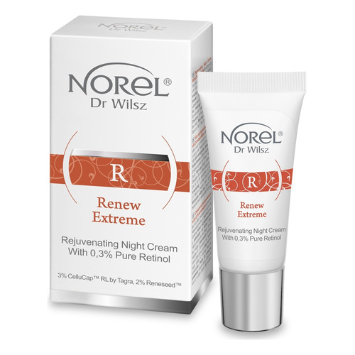 Norel Renew Extreme Rejuvenating Cream 0.3% Pure Retinol for Mature Skin Night 15ml