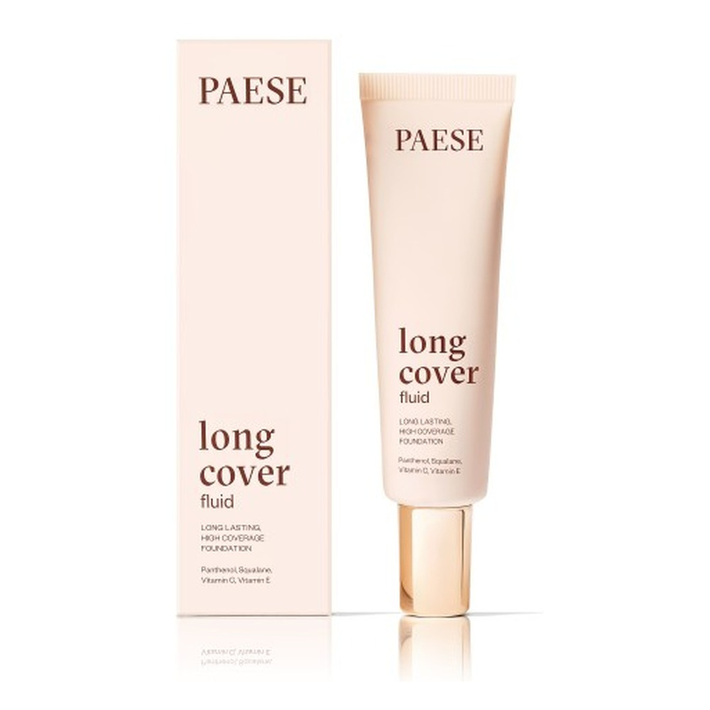 Paese Long Cover Fluid Tube Foundation 0.5 Ivory 30ml