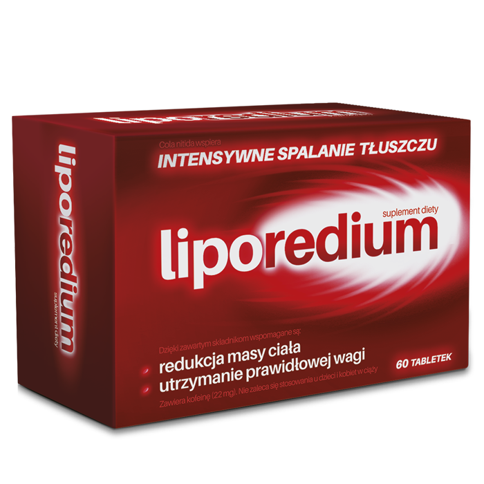 Aflofarm Liporedium Wspomaga Redukcję Wagi 60 Tabletek