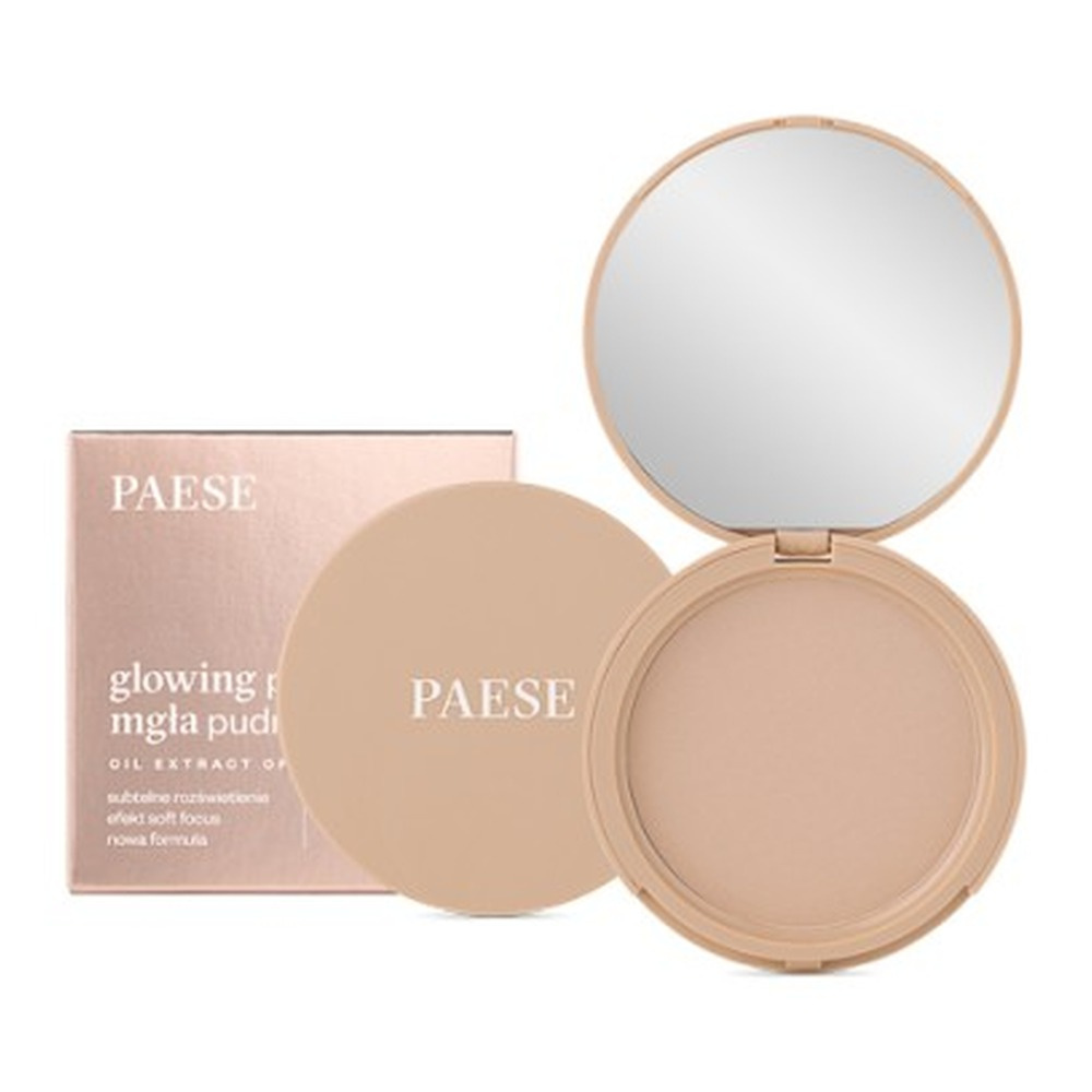 Paese Glowing Powder Mgła Pudrowa Rozświetlający Puder do Twarzy Nr 12 Natural Beige 10g