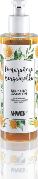 Anwen Pomarańcza & Bergamotka Szampon do Normalnej i Przetłuszczającej Się Skóry Głowy 200ml