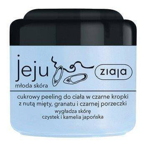 Ziaja Jeju Sugar Body Scrub With Pomegranate Mint Blackcurrant 200 ml Best Before 31.12.25