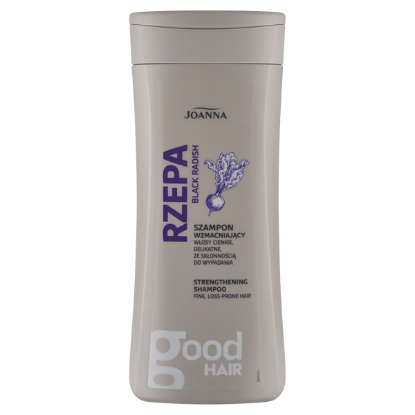 Joanna Black Radish Strengthening Shampoo for Thin Delicate Hair 200ml