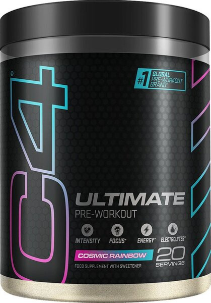 Cellucor C4 Ultimate Silnie Pobudzająca Przedtreningówka Na Energię i Wytrzymałość 520g