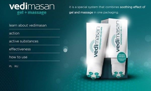 Vedimasan Relaxing Leg Gel 120ml