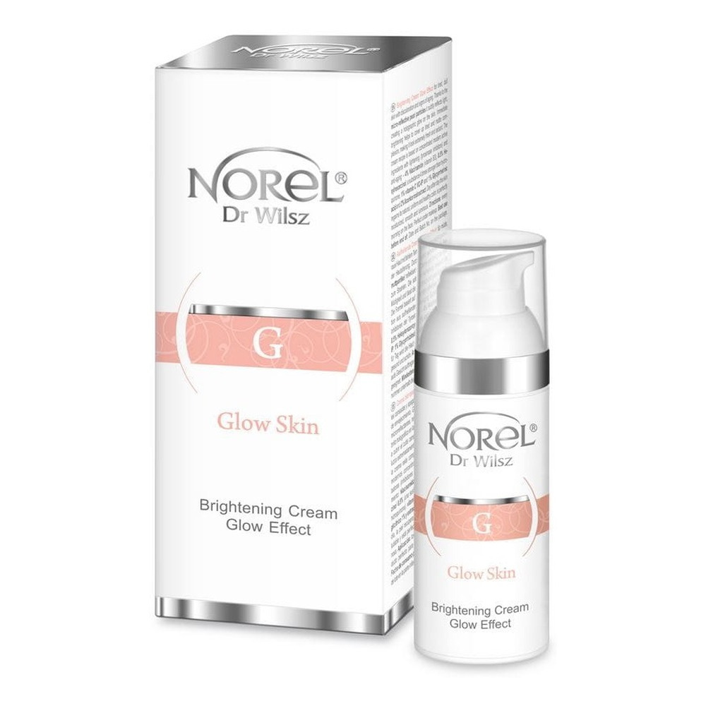 Norel Glow Skin Rozjaśniający Krem do Twarzy dla Skóry z Pierwszymi Oznakami Starzenia Efect Glow 50ml