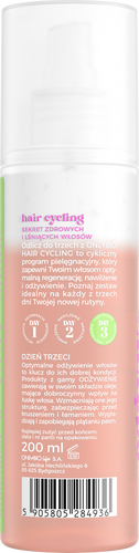 OnlyBio Hair Cycling Odżywienie Odżywka Dwufazowa Wygładzająco-Ochronna 200ml