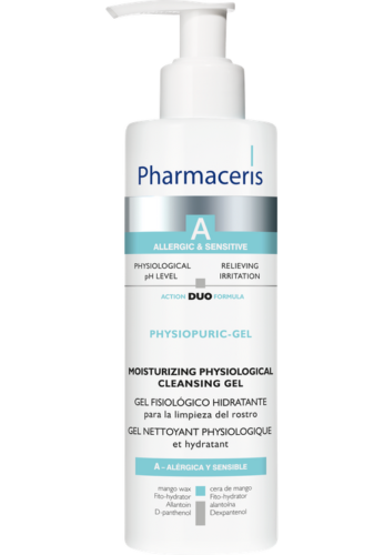 Pharmaceris A Physiopuric Gel Moisturising Face Cleansing Gel Sensitive Skin 190ml