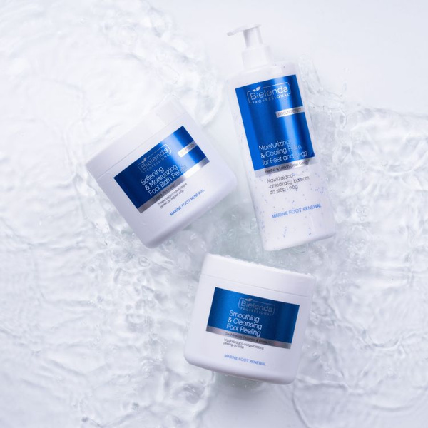 Bielenda Professional Marine Foot Renewal Smoothing and Cleansing Foot Scrub 600g
