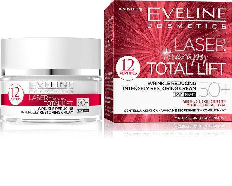 Eveline LASER THERAPY TOTAL LIFT DAY AND NIGHT CREAM 50+ 50ML