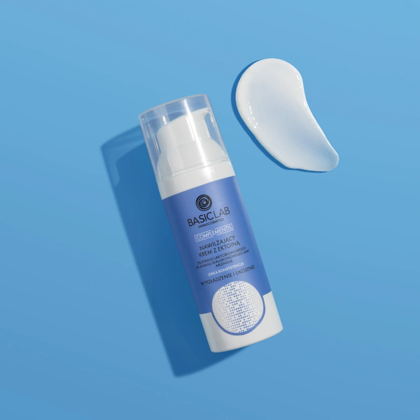 BasicLab Complementis Ectoine Moisturizing Cream - Lightweight Hydration for Day & Night 50ml