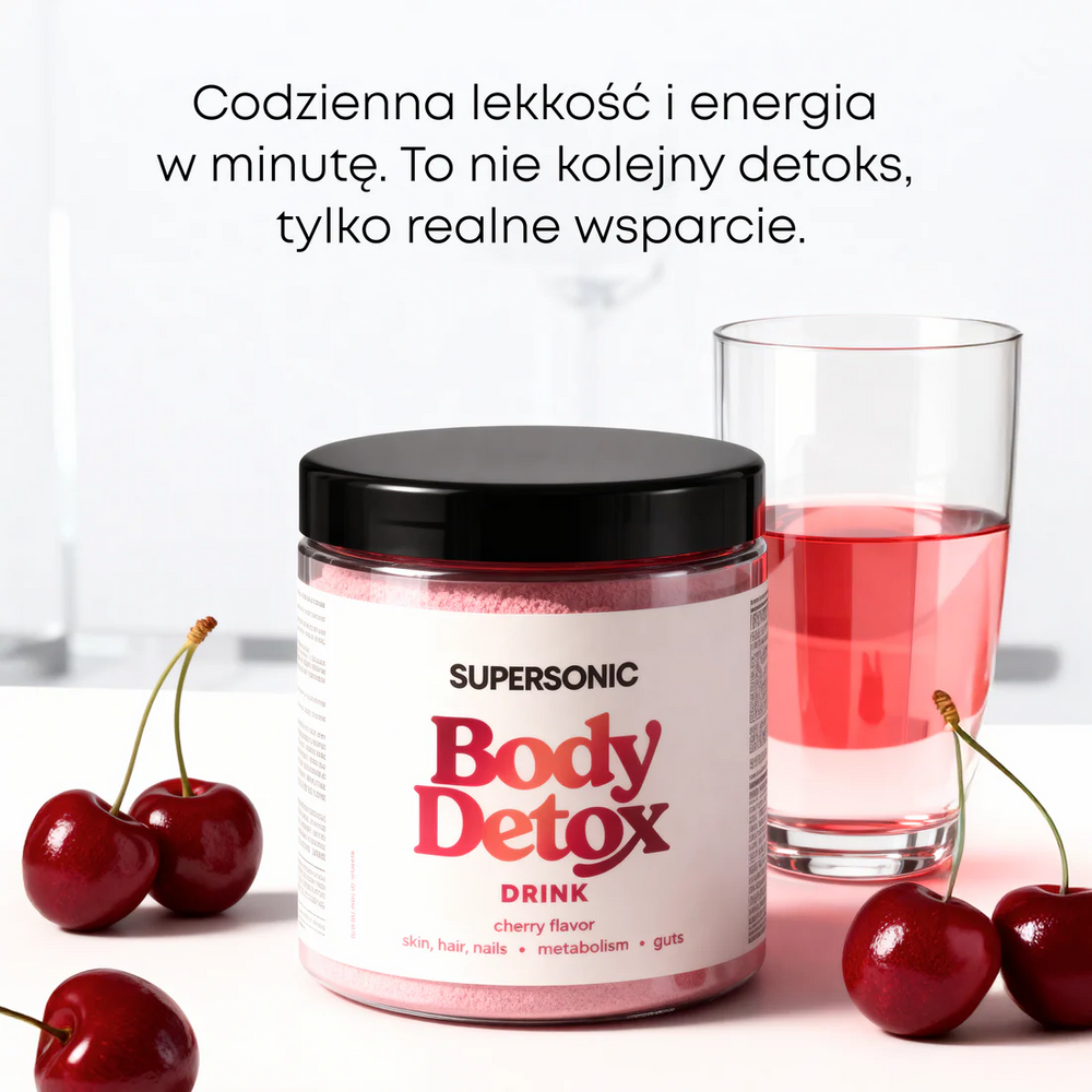 Supersonic Body Cherry Detox Drink 336g