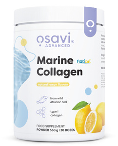 Osavi Marine Collagen from Wild Cod Lemon Flavoured Powder For Skin and Joints 360g