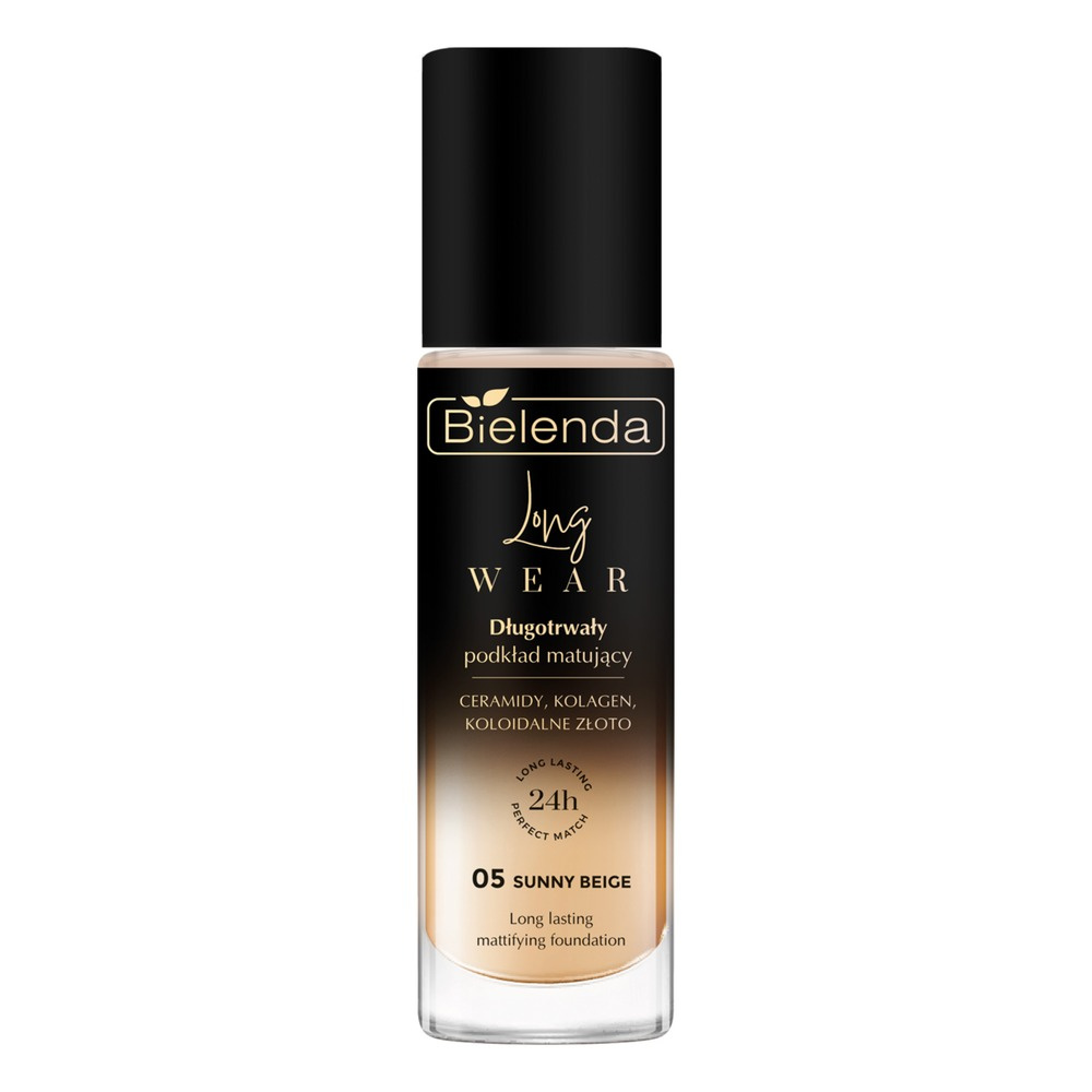 Bielenda Long Wear Long-Lasting Mattifying Foundation 05 Sunny Beige 30ml