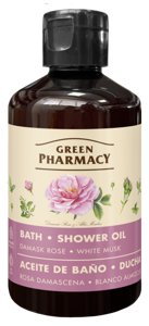 Green Pharmacy Bath & Shower Oil Damask Rose and White Musk 250ml