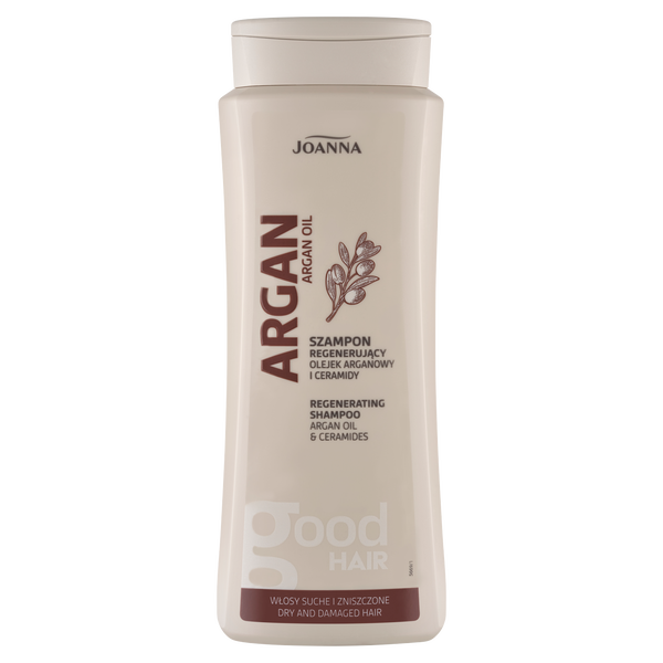 Joanna Argan Oil Regenerujący Szampon dla Włosów Suchych i Zniszczonych 400ml
