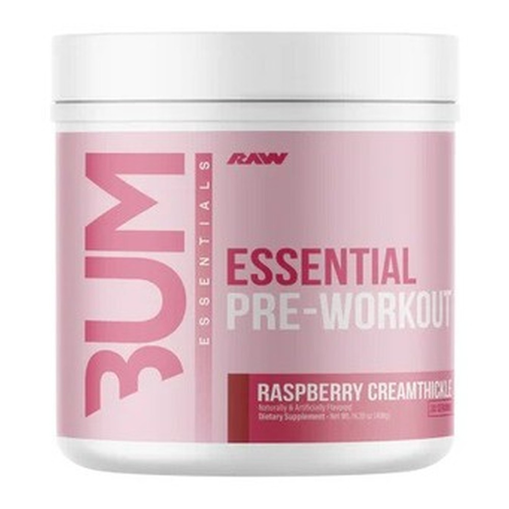 Raw Nutrition CBUM Essential Pre-Workout, Raspberry Creamthickle - 408g