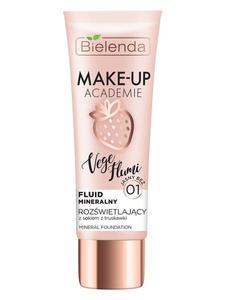 Bielenda Make-Up Academie Vege Flumi Illuminating Mineral Fluid No. 01 Light Beige 30g
