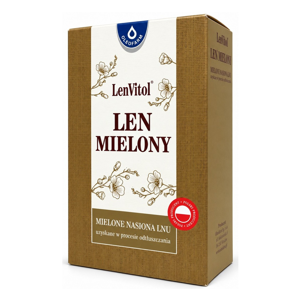 Oleofarm Mielone Nasiona Lnu 200 g
