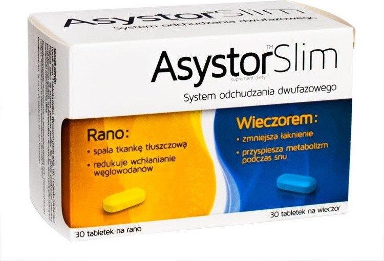 Aflofarm Asystor Slim Dwufazowy System 60 Tabletek