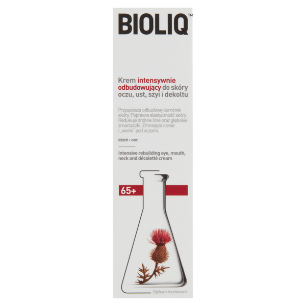 Bioliq 65+ Krem Odbudowujący do Okolic Oczu, Ust, Szyi i Dekoltu - 30 ml