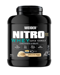 Weider Nitro Whey Super Formula, Vanilla Ice Cream - 908g