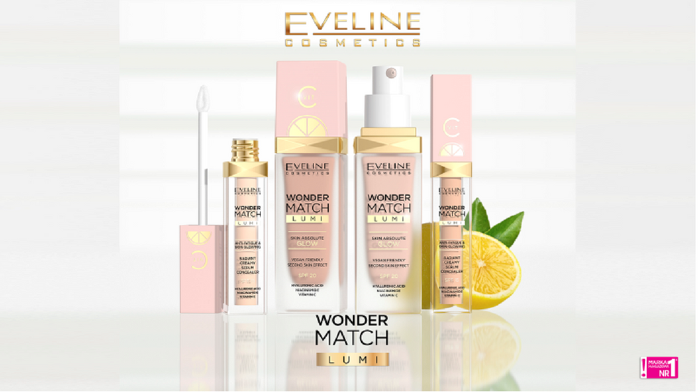 Eveline Wonder Match Lumi Illuminating Concealer with Vitamin C SPF15 No.20 Nude Warm 6.8ml