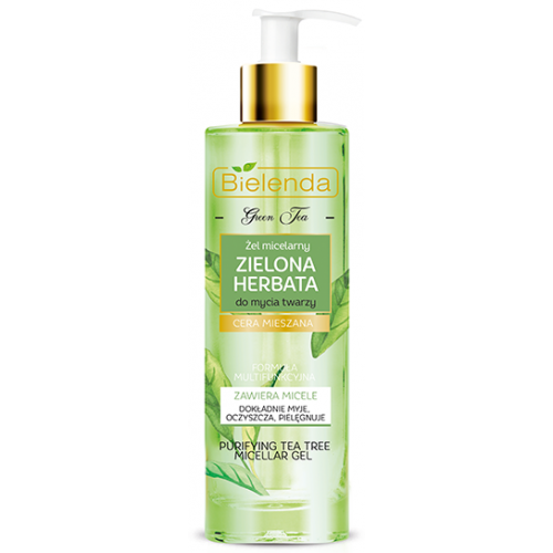 Bielenda Green Tea Oczyszczający Żel Micelarny do Cery Mieszanej 200ml