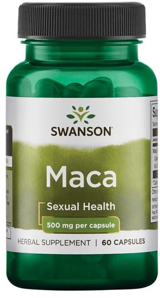 Swanson Maca 500mg 100 Capsules