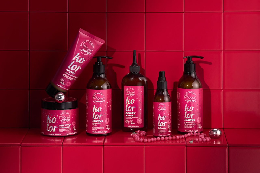 OnlyBio Hair in Balance Kolor Maska - Kuracja Odbudowująca 280ml