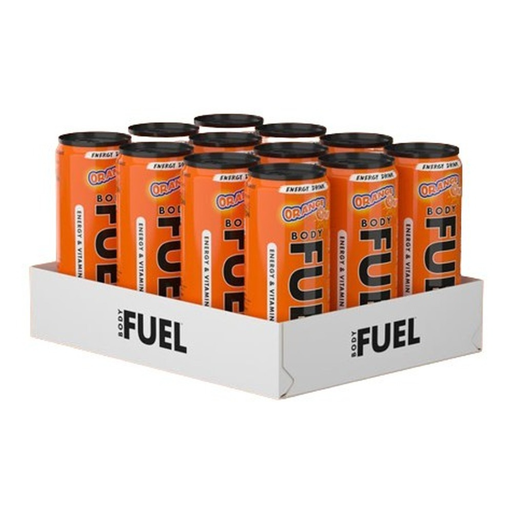 Applied Nutrition Bodyfuel Napój energetyczny, Pomarańcza 12 x 330ml