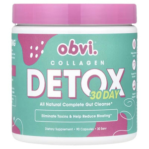 Obvi Detox a Supplement for Gut Cleanse and Bloating Reduction 90 Capsules