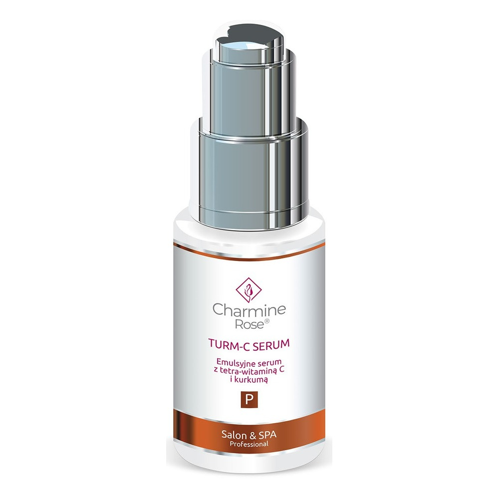 Charmine Rose Turm-C Serum with Vitamin C and Turmeric for Discolouration 50ml