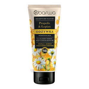 Barwa Receptury Natury Strengthening Conditioner Propolis Burdock for Thin and Oily Hair 200ml