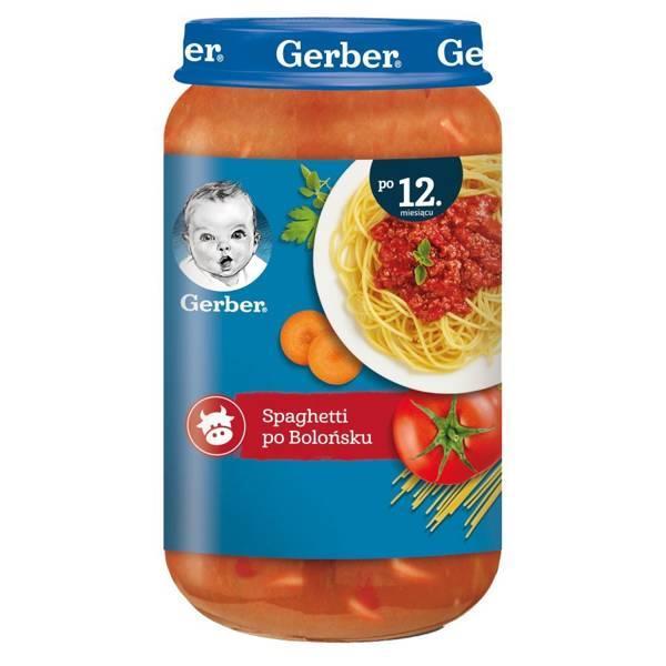 Gerber Spaghetti Bolognese for Children after 12 Months 250g