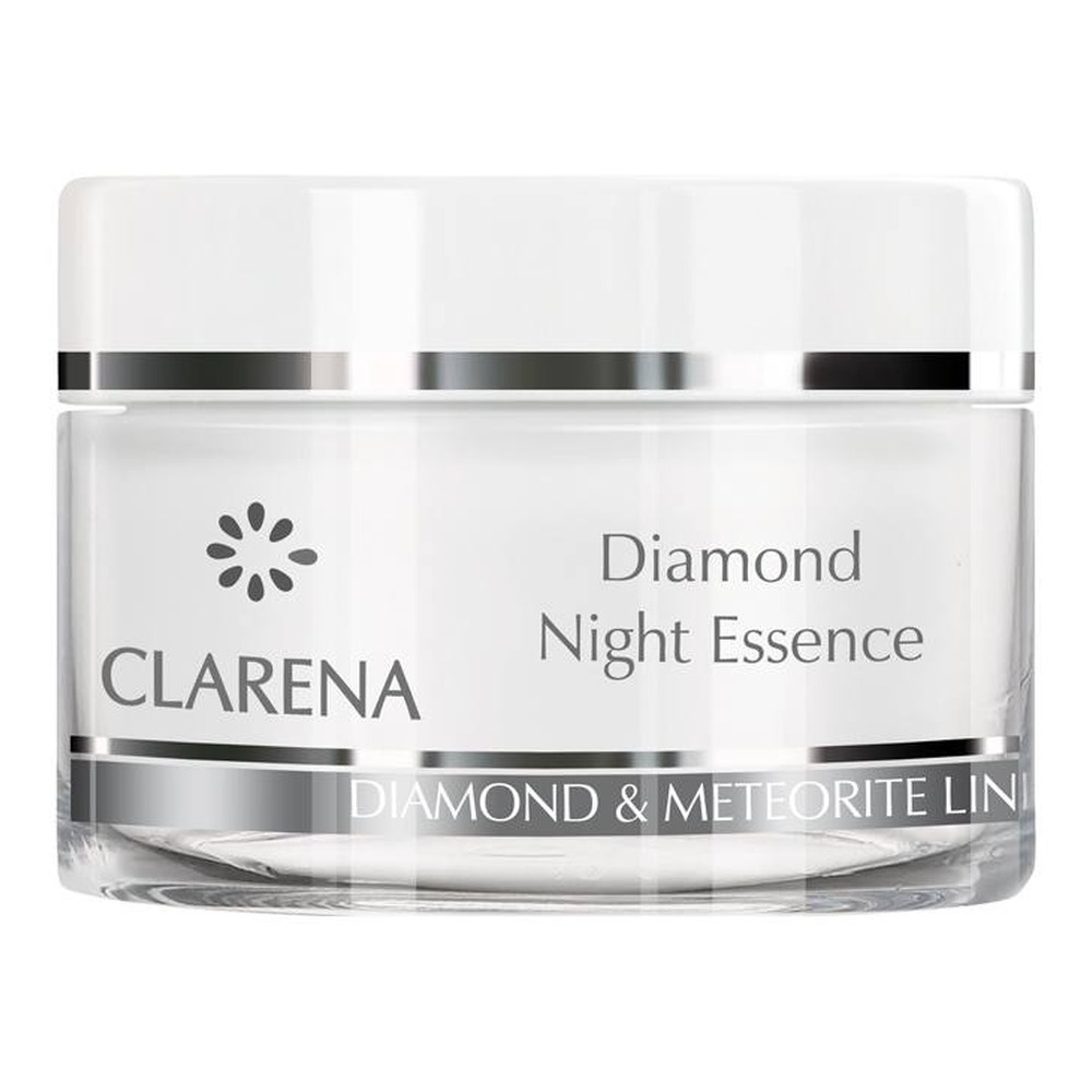 Clarena Diamond Night Essence Skoncentrowany Krem do Twarzy na Noc do Skóry Dojrzałej 50ml