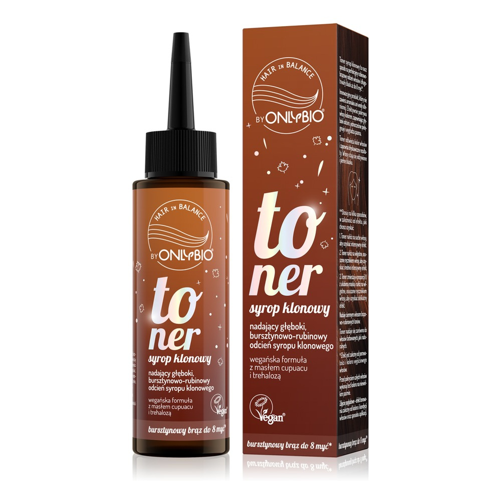 OnlyBio Hair in Balance Toner Syrop Klonowy 100ml
