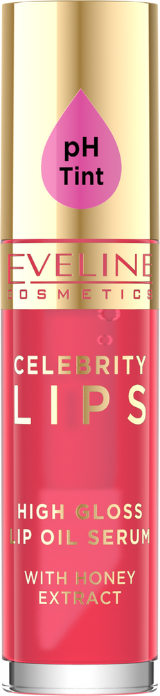 Eveline Celebrity Lips Tinted Oil Therapy Olejek Serum do Ust Nr 04 Red Honey Extract 5ml