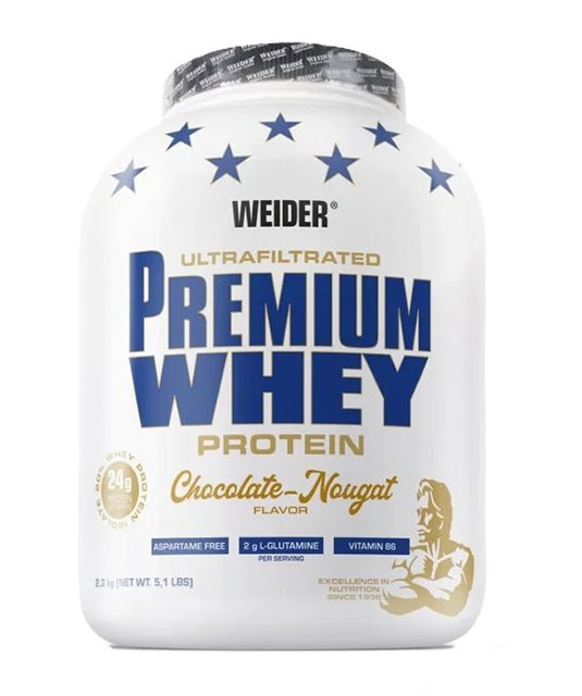 Weider Premium Whey, Chocolate Nougat - 2300g