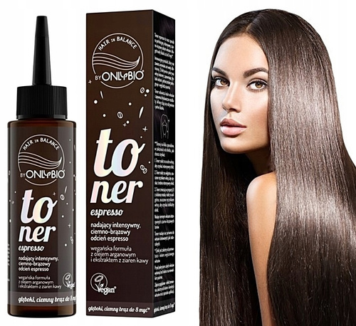 OnlyBio Hair in Balance Toner do Włosów Espresso 100ml