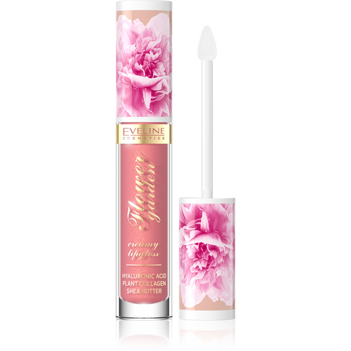 Eveline Flower Garden Creamy Lip Gloss No.02 Sweet Daisy Vegan 4.5ml