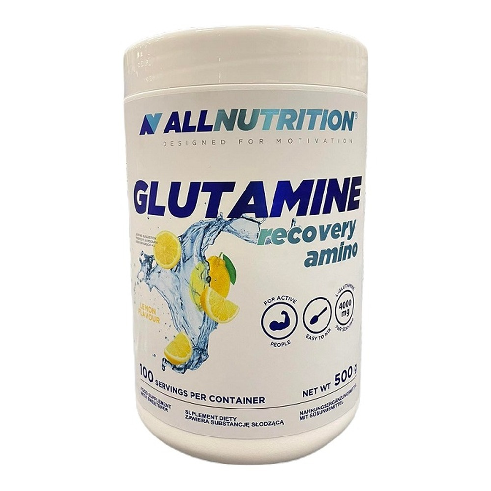 Allnutrition Glutamine Recovery Amino L-glutamina z tauryną i witaminą C Cytryna 500g