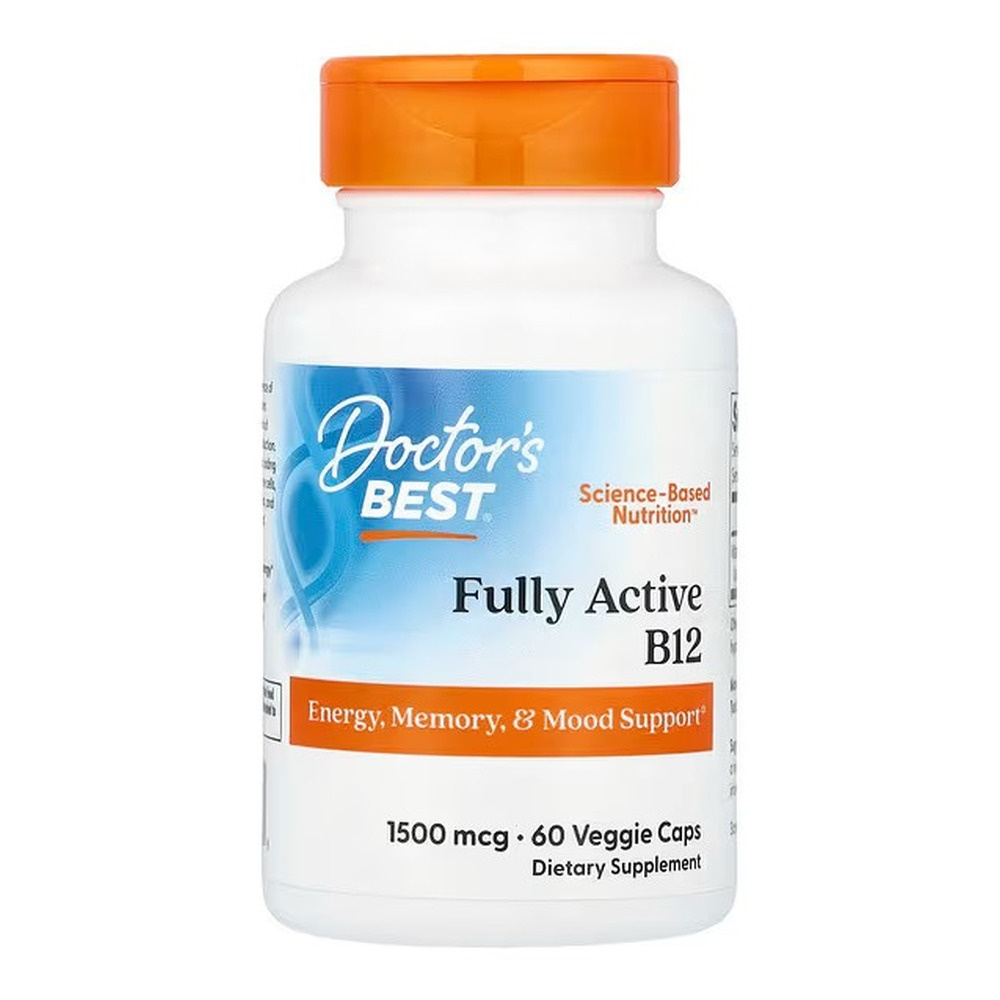 Doctor's Best Fully Active B12 1500mcg 60 Capsules