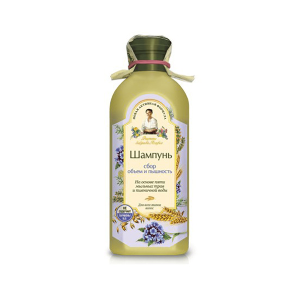 BABUSZKA AGAFIA Szampon do Włosów zwiększający objętość i puszystość 350 ml