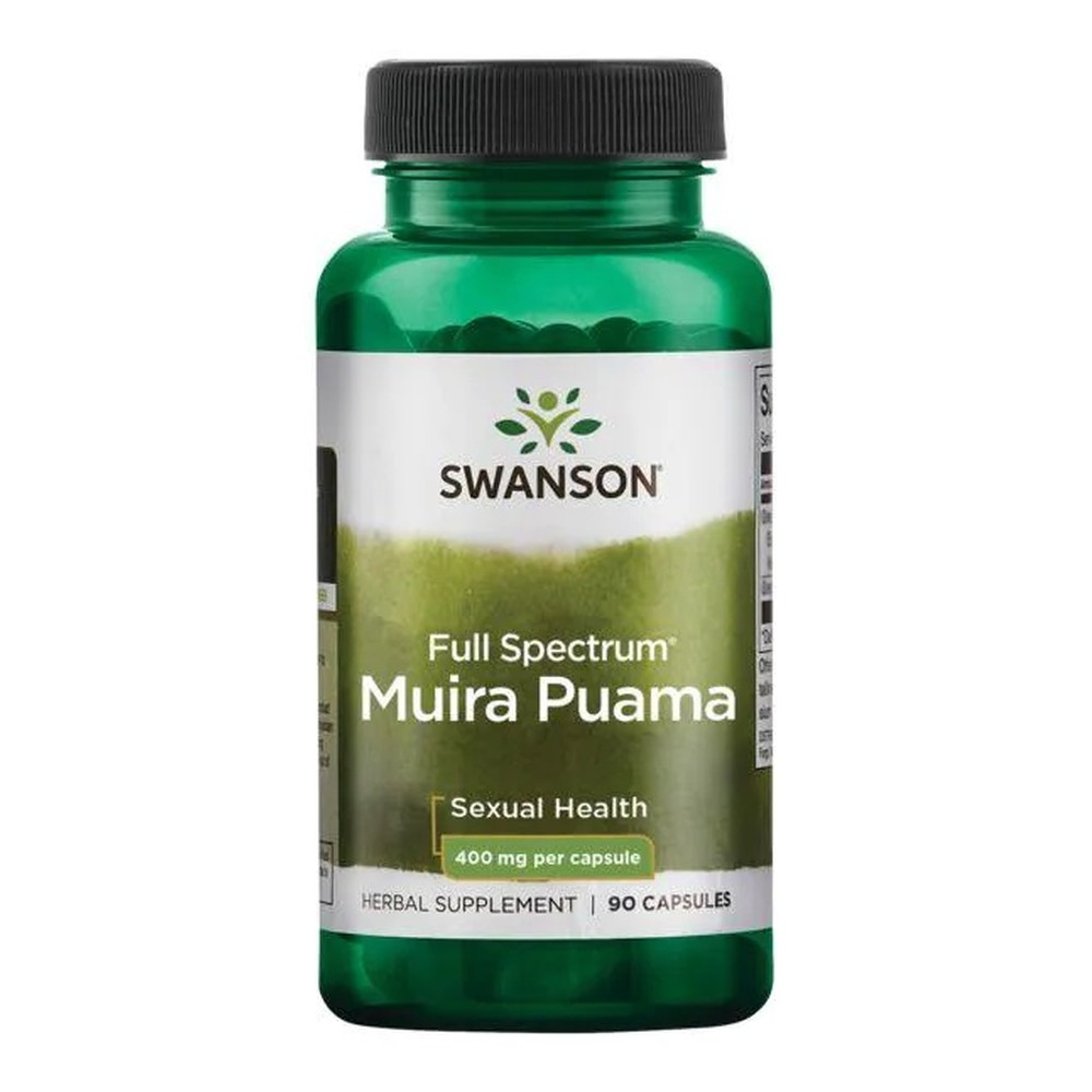 Swanson Full Spectrum Muira Puama 400mg 90 Capsules
