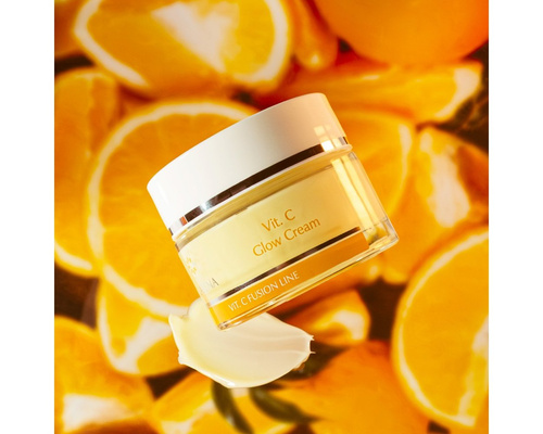 Clarena Fusion Line Vit C Rozświetlający Krem z Witaminą C 50ml