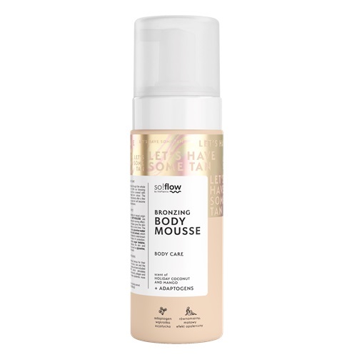 So!Flow Natural Bronzing Body Foam with Adaptogens 170ml Best Before 11.05.25