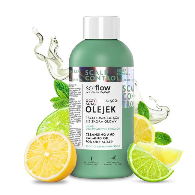 So!Flow Scalp Control Olejek Oczyszczająco-Kojący do Skóry Głowy 150ml